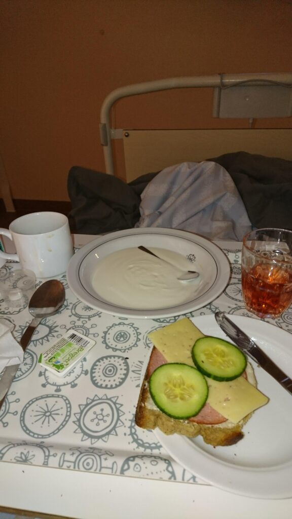 måltid sjukhus